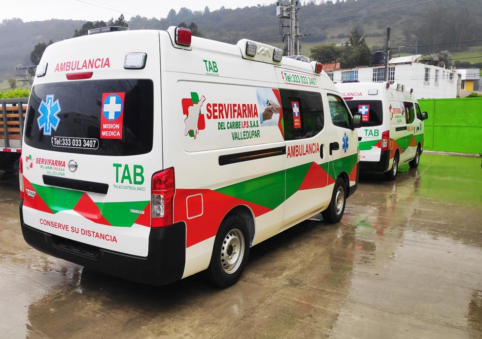 Personalización de ambulancias
