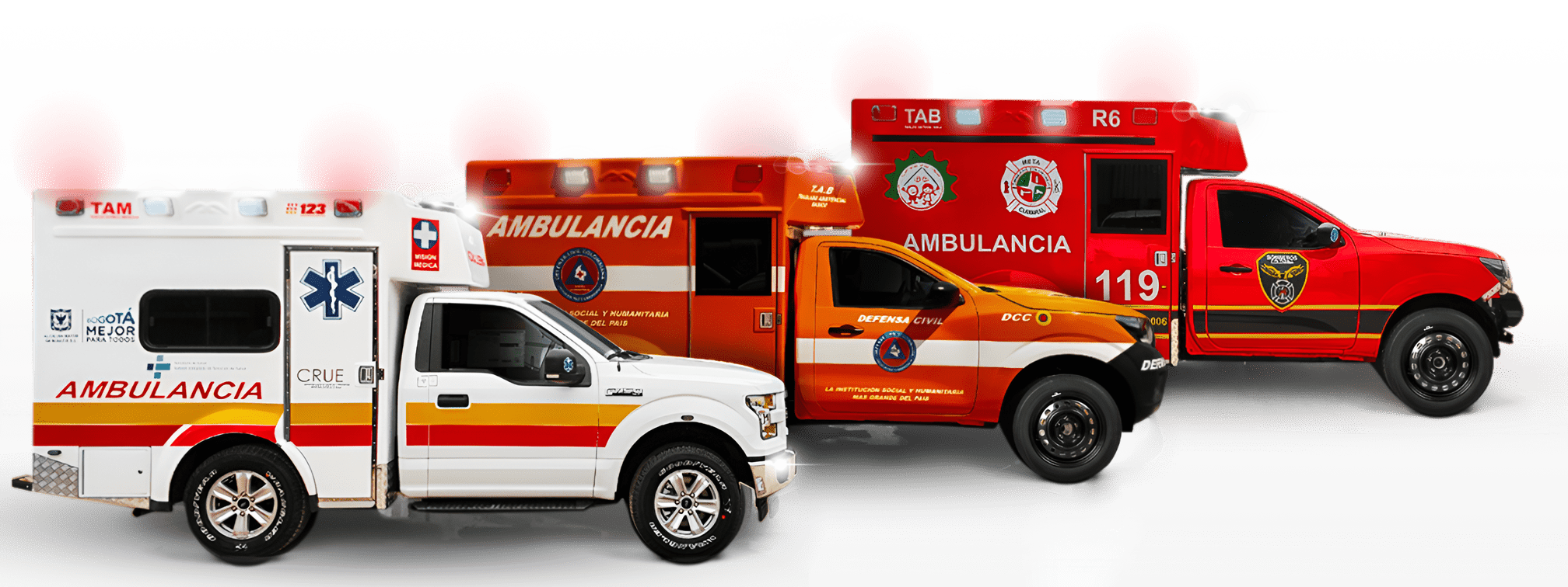 Ambulancias y Vehiculos de rescate, Unidades Neonatal y Psicriaticas