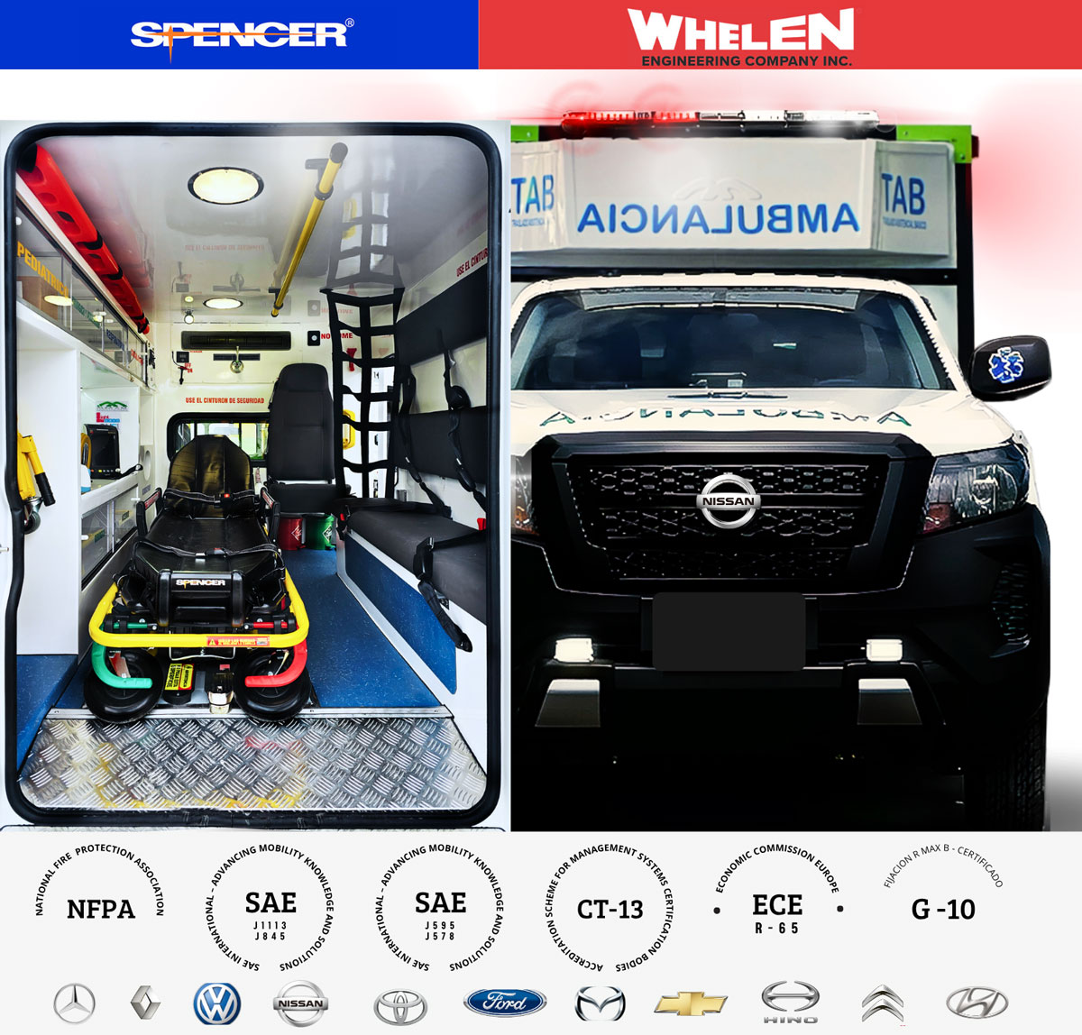 Página de inicio 12 Venta de Ambulancias adecuadas